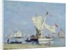 Sailing Boats, c.1869 by Eugene Louis Boudin