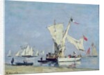 Sailing Boats, c.1869 by Eugene Louis Boudin
