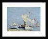 Sailing Boats, c.1869 by Eugene Louis Boudin