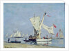 Sailing Boats, c.1869 by Eugene Louis Boudin