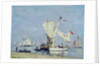 Sailing Boats, c.1869 by Eugene Louis Boudin