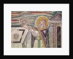 Melchisedech offers Bread at the Altar by Byzantine School