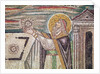 Melchisedech offers Bread at the Altar by Byzantine School