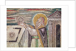 Melchisedech offers Bread at the Altar by Byzantine School