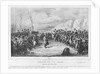 Napoleon I returning from Elba on 6th March 1815, 1833 by Joseph-Louis Hippolyte Bellange (after)