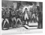 Napoleon I arriving at the Tuileries on 20th March 1815, Paris by French School