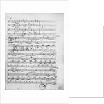 Ms.312, Phantasiestucke, Opus 88, for piano, violin and cello, 1842 by Robert Schumann