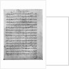 Ms.316, Three Lieder, Opus 65, Number 3, for male choir, 1847 by Robert Schumann