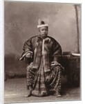Burmese magistrate, late 19th century by English Photographer