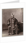 Burmese magistrate, late 19th century by English Photographer