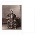 Burmese magistrate, late 19th century by English Photographer