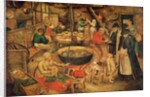 Interior of a Farmhouse by Pieter the Elder Bruegel