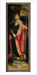 St. Anthony the Hermit by Matthias Grunewald