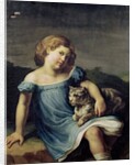 Portrait of Louise Vernet as a Child, 1818-19 by Theodore Gericault
