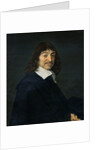 Portrait of Rene Descartes c.1649 by Frans Hals