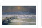 The Snow in the Auvergne, 1886 by Albert-Charles Lebourg