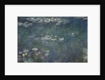 Waterlilies: Green Reflections, 1914-18 by Claude Monet