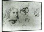 Sketches of Napoleon Bonaparte, 1797 by Jacques Louis David