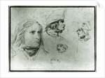 Sketches of Napoleon Bonaparte, 1797 by Jacques Louis David