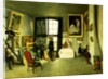 Bazille's Studio, 1870 by Jean Frederic Bazille