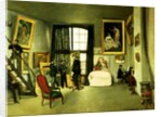 Bazille's Studio, 1870 by Jean Frederic Bazille
