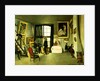 Bazille's Studio, 1870 by Jean Frederic Bazille