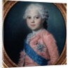 Portrait of Louis of France Count of Provence and future King Louis XVIII by Maurice Quentin de la Tour
