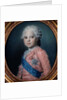 Portrait of Louis of France Count of Provence and future King Louis XVIII by Maurice Quentin de la Tour