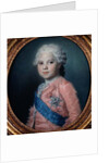 Portrait of Louis of France Count of Provence and future King Louis XVIII by Maurice Quentin de la Tour