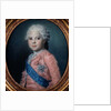 Portrait of Louis of France Count of Provence and future King Louis XVIII by Maurice Quentin de la Tour