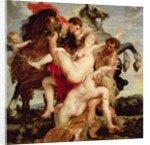 The Rape of the Daughters of Leucippus, 1618 by Peter Paul Rubens