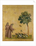 St. Francis of Assisi preaching to the birds, 1299 by Giotto (c.1266-1337)