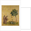 St. Francis of Assisi preaching to the birds, 1299 by Giotto (c.1266-1337)