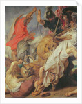 Detail of The Lion Hunt, 1621 by Peter Paul Rubens
