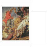 Detail of The Lion Hunt, 1621 by Peter Paul Rubens