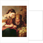 Detail of The Little Fruit-Seller, 1670-75 by Bartolome Esteban Murillo