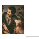 Detail of Children Eating a Pie, 1670-75 by Bartolome Esteban Murillo