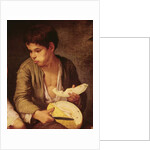 Detail of Two Children Eating a Melon and Grapes, 1645-46 by Bartolome Esteban Murillo