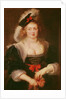 Portrait of Helene Fourment with gloves, c.1632 by Peter Paul Rubens