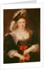 Portrait of Helene Fourment with gloves, c.1632 by Peter Paul Rubens