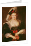 Portrait of Helene Fourment with gloves, c.1632 by Peter Paul Rubens