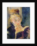 Girl Reading, 1874 by Pierre Auguste Renoir