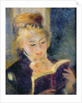 Girl Reading, 1874 by Pierre Auguste Renoir