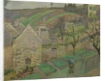 Hillside of the Hermitage, Pontoise, 1873 by Camille Pissarro