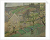 Hillside of the Hermitage, Pontoise, 1873 by Camille Pissarro