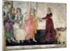 Venus and the Graces offering gifts to a young girl, 1486 by Sandro Botticelli