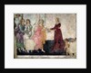 Venus and the Graces offering gifts to a young girl, 1486 by Sandro Botticelli