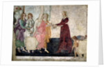 Venus and the Graces offering gifts to a young girl, 1486 by Sandro Botticelli