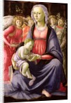 The Virgin and Child surrounded by Five Angels by Sandro Botticelli