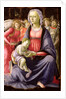 The Virgin and Child surrounded by Five Angels by Sandro Botticelli